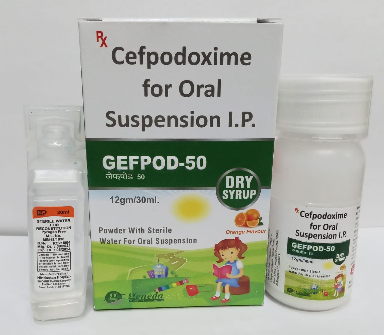 GEFPOD-50 Dry Syrup